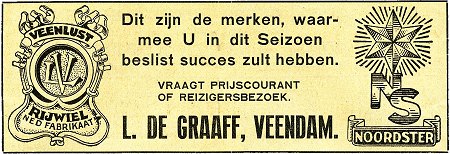 Noordster advertentie, RMA 07-04-1927