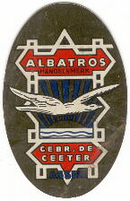 Albatros-balhoofdplaat