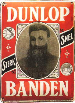 Dunlop advertising sign