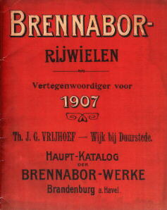 niederländischer
        Brennabor-Katalog 1907