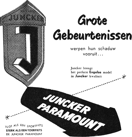advertentie Juncker Paramount DNR 11-4-1952