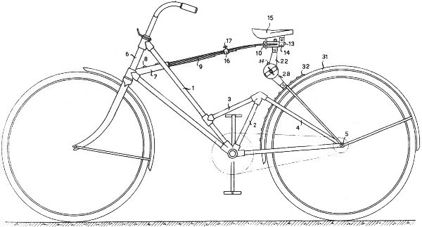 zweeffiets-ontwerp van Van Tooren (1949)