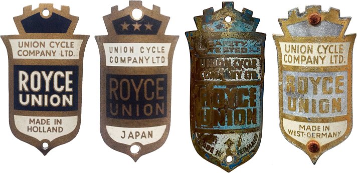 Royce Union-balhoofdplaatjes