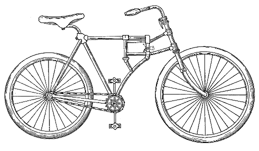 Opvouwbare fiets van M.B. Ryan
