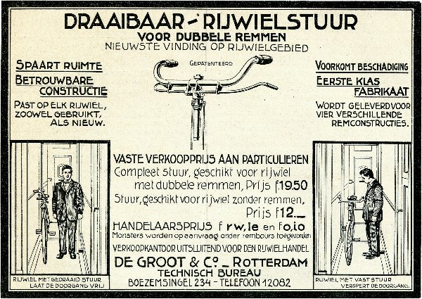 verdrehbarer Lenker De Groot & Co. (1923)