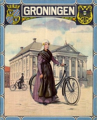 Burgers-fietskaart Groningen