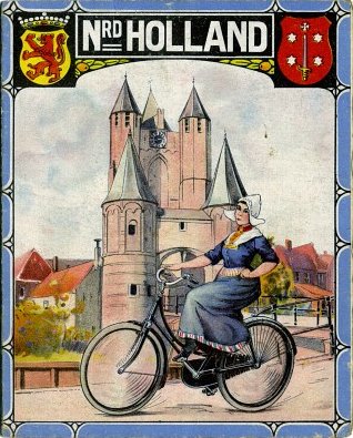 Burgers-fietskaart Noord-Holland