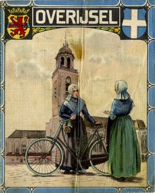 Burgers-fietskaart Overijssel