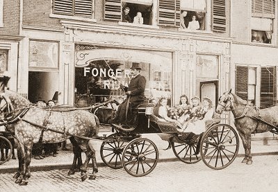 Fongers-filiaal, Neude 12, Utrecht (ca. 1900 - 1910)