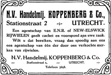 advertentie Koppenberg & Co. (1920)